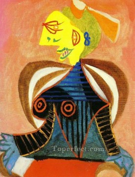 パブロ・ピカソ Painting - リー・ミラー・アル・アルルジェンヌの肖像 1937年 パブロ・ピカソ